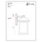 Z-Lite Portland 1 Light Outdoor Wall Light, Oil Rubbed Bronze And Clear Seedy 531M-ORB - alternate 7